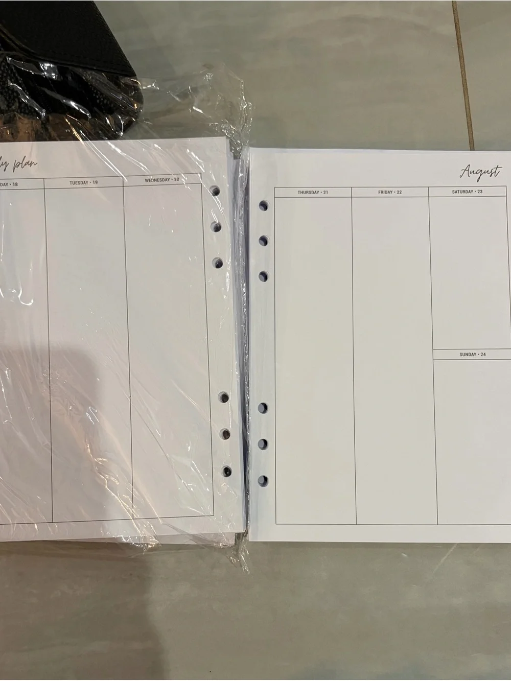 Papers by Jessica Ann A5 Planner with CLP Inserts
